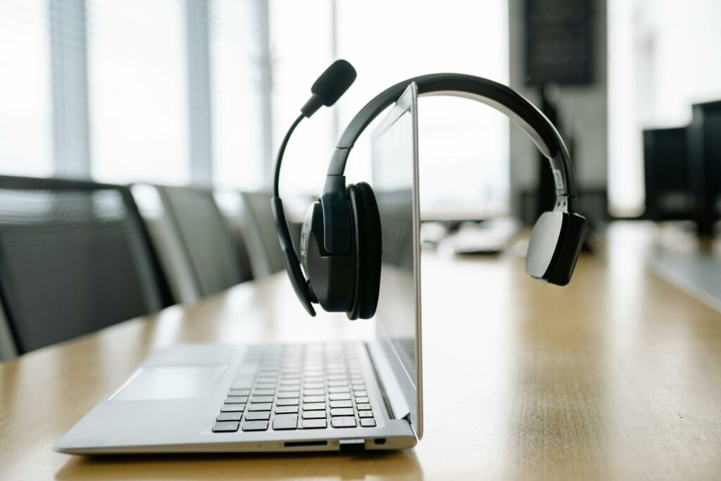 Stockfoto Laptop mit Heatset